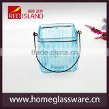 11.5x11.5x12cm Votive Candle Holder With Metal Handle Vase thumbnail-1