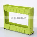 Plastic Bathroom Shelf With Two Layers Organizer thumbnail-2