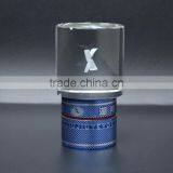 Crystal Glass Stopper Aluminum Screw Cap for Wine Glass Bottle thumbnail-1