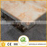 C406 Living Room Modern Design Rectangle White Marble Coffee Table thumbnail-4