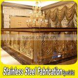 Brass Finish Customed Aluminum Railing Baluster thumbnail-4