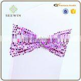 Elegant Shinny Sequin Chair Sash for Chair Use thumbnail-1