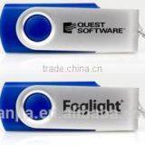 Promotional Wholesale Swivel USB Flash Drive thumbnail-1