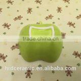 Stocked Apple Shape Porcelain Food Dish/soap Dish/salad Bowl thumbnail-4