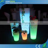 Coffee Shop Decorative RGB Glowing Light up Plastic Flower Pot thumbnail-5