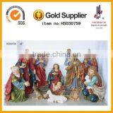 Catholic Religious 42'' Outdoor Nativity Set Resin Statues thumbnail-1