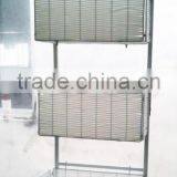 3 Tiers Over the Door Plastic Basket Storage Set Hanging Storage Basket thumbnail-3