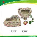 Heart Shaped Flower Pot for Grave thumbnail-1