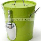 Wholesale Metal Ice Bucket With Lid and Scoop thumbnail-2