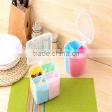 Wholesale 4 Cases Plastic Spice Bottles Wholesale Seasoning Bottle Spice Box With Spoon thumbnail-2