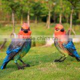 Factory Promotion Life Size Resin Parrot Fiberglass Animals for Sale thumbnail-5