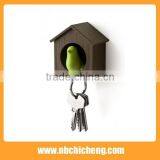 Plastic House Shaped Keychain thumbnail-5