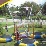 New Trampoline Bungee With Inflatable Bounce thumbnail-1