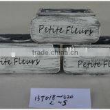 GARDEN WOODEN PLANTER BASKETS thumbnail-1