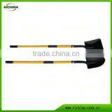 High Quality Carbon Steel Head, Long Fiberglass Handle,Digging/Farming Shovels thumbnail-1