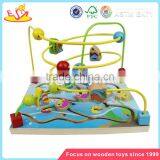 Wholesale New Fashion Wooden Beads Toy Hottest Kids Wooden the Sea Around Beads Toy W11B052 thumbnail-1