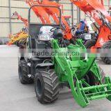 Low Price Good Quality Wheel Loader for Sale 4WD Without Cabin thumbnail-3