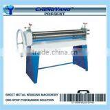 Asymmetrical 3 Roller Hand Plate Rolling Machine With Prebending thumbnail-1
