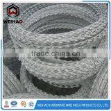WEIHAO Hot Selling Standard Flat Wrap and Concertina Coil Razor Wire thumbnail-2