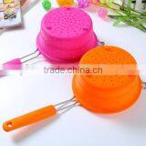Silicone Food Strainer Food Steamer Combo Colander ,The Magic Strainer thumbnail-2
