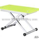 Modern Designs Metal Center Table, Stainless Steel Folding Dining Table thumbnail-6