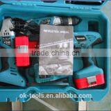 2014 New Modern Electric Drill Angle Grinder Impact Wrench Power Tool Sets 4 in 1 Combo Kit Tool Box thumbnail-2
