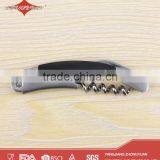 Wood Handle Cork Corkscrew Wine Opener With Knife thumbnail-2