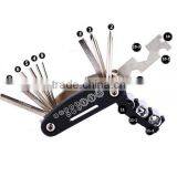 15 in 1 Bicycle Bike Multi Repair Tools Sets Spoke Wrench Screwdriver Kit