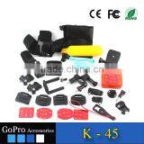 Cheap Factory Price Hot Selling Action Camera Kits Gopros Accessories Sports DV Cases Mounts Sets thumbnail-1