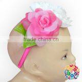 Baby Flower Hair Accessories Partying Kids Nylon Headbands For Baby Girls thumbnail-1