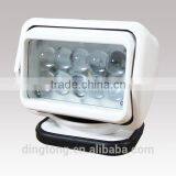 High Quality Marine Led Search Light 12v, 24v Marine Work Lights, Remote Control Spot Light 50W thumbnail-2