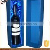 Cheap Cardboard Single Bottle Wine Box in High Quality thumbnail-1