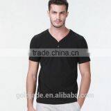 Factory OEM V-neck White T-shirts Wholesale ,summer Running Men Gym Sexy Short Sleeve v Neck t Shirts thumbnail-2