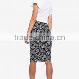 2015 New Fashion Damask Printed Pencil Skirt for Ladies 51025# thumbnail-3