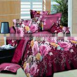 New Design Made in China Velvet Material Hot Selling Digital Printed Bed Sheet thumbnail-3