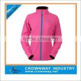 Wholesale Women's Stand Collar Softshell Jacket