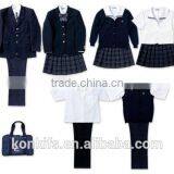 2017 Custom Logo Wholesale Cheap Primary School Uniform Skirt Suits thumbnail-6