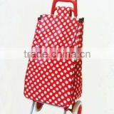 Polyester With PVC Shopping Cart Bag