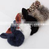 CX-E-02 Genuine Rabbit Fur Elastic Girls Hair Band thumbnail-2