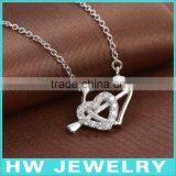 Multi Gemstone Silver Necklace thumbnail-1