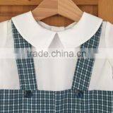 2017 New Fashion Plaid Baby Boy Onesie Clothes 100% Cotton Kids Rompers and Playsuit thumbnail-2