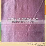 cotton neps dyed poplin fabric