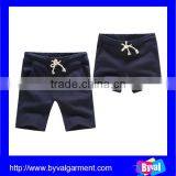 High Quality Cotton Fabric Custom Wholesale Men Plus Size Beach Shorts Fashion Couple Shorts thumbnail-1
