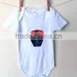 Newborn Baby Bodysuit Baby Girl Gift Set 3 -24 Months Organic Ruffled Bloomers With Bodysuit Baby Girls Outfit Cute Cake Shirt thumbnail-3