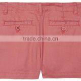 High Quality Solid Colored Belt Loop Boys Denim Shorts Made of Twill thumbnail-5