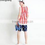 Wholesale High Quality Fashion Printing Cotton Gym Tank Top China Manufacturer thumbnail-4