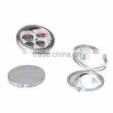 Top Quality Round Cake Compact Cheap Pocket Mirror thumbnail-2