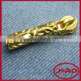 metal gold zipper pulls