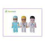 Pocket 3D Cartoon Character USB Drives Bulk 1GB Awesome Flash Drives