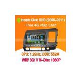 Android Car DVD Player for Honda Civic RHD Navigation Wifi 3G